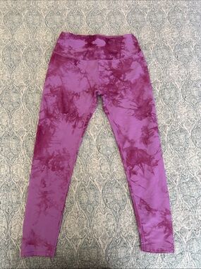 CALIA by Carrie Underwood Purple Tie-Dye Leggings